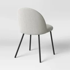 2pk Nils Metal Base Dining Chairs Gray Woven Fabric - Project 62™ -Baxton Studio Sales Store GUEST 45a6c712 82aa 4778 97a5 304fda22d057