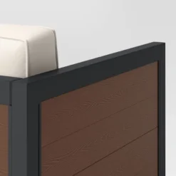 Bryant 2pc Faux Wood Patio Loveseat & Coffee Table - Gray/Natural - Threshold™ 13 Bryant 2pc Faux Wood Patio Loveseat & Coffee Table - Gray/Natural - Threshold™ -Baxton Studio Sales Store GUEST 4b3c6964 0f23 4bf8 899e c9fc36e30d43