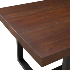 72" Modern Farmhouse Solid Wood Distressed Plank Top Dining Table - Saracina Home -Baxton Studio Sales Store GUEST 4c7771cf 0134 4e60 af5f adf6bf8766c0