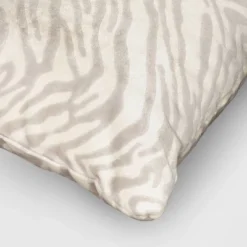 Velvet Jacquard Zebra Lumbar Throw Pillow - Threshold™ -Baxton Studio Sales Store GUEST 4e0909c6 5960 4917 9d53 b5ab55a3111d