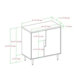 Modern Accent Cabinet With Color Pop Interior - Saracina Home 14 Modern Accent Cabinet With Color Pop Interior - Saracina Home -Baxton Studio Sales Store GUEST 5086d616 ad3e 40ba bca2 a4861a7e7a12