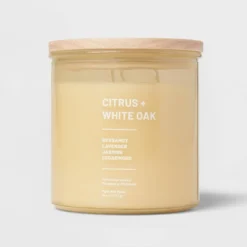 Wellness Jar Citrus And White Oak Candle Yellow - Threshold™ 12 Wellness Jar Citrus And White Oak Candle Yellow - Threshold™ -Baxton Studio Sales Store GUEST 51de7eb0 bd7c 4e8e b79b 9ae5ec48b1d3