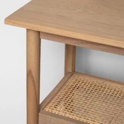 Wood & Cane Console Table - Hearth & Hand™ With Magnolia -Baxton Studio Sales Store GUEST 580df79e d800 4e4c b250 13352b3669ec