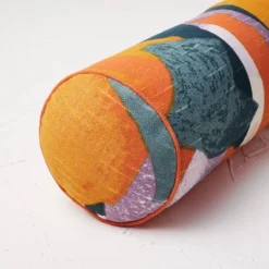 Oversized Bolster Jungalow Geo Print Decorative Throw Pillow - Opalhouse™ Designed With Jungalow™ -Baxton Studio Sales Store GUEST 5aa9be7d 8eb7 4ad5 8c89 d5effbd06856