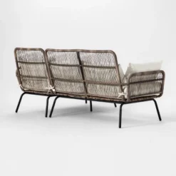 Latigo Patio Sectional Gray/Brown/Linen - Opalhouse™ -Baxton Studio Sales Store GUEST 5eae43d8 5c64 4cc3 9138 f7a903fdf2b9