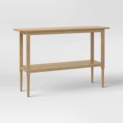 Gretna Narrow Console Table Natural - Threshold™ 1 Gretna Narrow Console Table Natural - Threshold™
