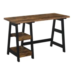 Designs2Go Trestle Desk With Shelves - Breighton Home 30 Designs2Go Trestle Desk With Shelves - Breighton Home -Baxton Studio Sales Store GUEST 63e3a54d 0d29 4709 87d7 2c9754419ab8
