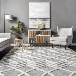 NuLOOM Wylde High Low Soft Shaggy Diamond Moroccan Tassel Area Rug 15 NuLOOM Wylde High Low Soft Shaggy Diamond Moroccan Tassel Area Rug -Baxton Studio Sales Store GUEST 64b446e5 5a1d 499c 924e cc06929fbffe
