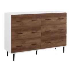 Higgins Modern Horizontal 6 Drawer Dresser - Saracina Home -Baxton Studio Sales Store GUEST 682ea496 494d 46a5 a944 6cab25f66f5f