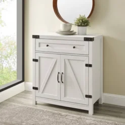Clarabelle Rustic Farmhouse Barn Door Accent Cabinet - Saracina Home -Baxton Studio Sales Store GUEST 6c103768 a54e 40a3 9506 75e3ec77e2f5