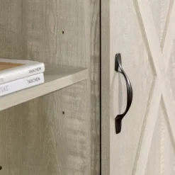 Modern Transitional Sliding Barndoor TV Stand For TVs Up To 65"- Saracina Home -Baxton Studio Sales Store GUEST 6e1d86f6 1e6a 403b b9e9 96044ec1c8a4