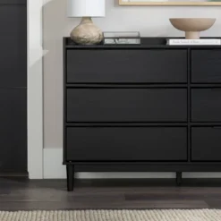 Mid-Century Modern Solid Wood 6 Drawer Double Dresser - Saracina Home -Baxton Studio Sales Store GUEST 6e54a525 852f 4e93 8d57 0eae630fa901