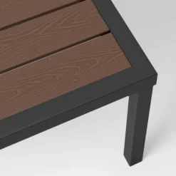 Bryant 2pc Faux Wood Patio Loveseat & Coffee Table - Gray/Natural - Threshold™ 16 Bryant 2pc Faux Wood Patio Loveseat & Coffee Table - Gray/Natural - Threshold™ -Baxton Studio Sales Store GUEST 6f5e500e 49d6 4462 9caf 11a4e3e8e2a1