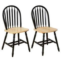 Set Of 2 Carolina Windsor Dining Chair - Buylateral -Baxton Studio Sales Store GUEST 70efbc51 5cee 40af 837e 360ecd24aecd