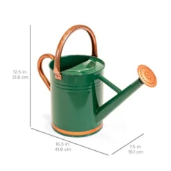 Best Choice Products 1-Gallon Galvanized Steel Watering Can For Gardening W/ O-Ring, Top Handle, Copper Accents -Baxton Studio Sales Store GUEST 7494d74d 12a5 4187 86d2 fa5408f50cd3