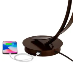 Possini Euro Design Modern Desk Lamps Set Of 2 With USB Port 22 1/2" High Bronze LED Clear Seeded Glass Shade For Bedroom Office 10 Possini Euro Design Modern Desk Lamps Set Of 2 With USB Port 22 1/2" High Bronze LED Clear Seeded Glass Shade For Bedroom Office -Baxton Studio Sales Store GUEST 74ad4f69 c5e8 4a47 a163 49658a84b613