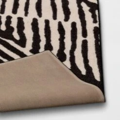 Abstract Lines Rug Black/Tan - Threshold™ 7 Abstract Lines Rug Black/Tan - Threshold™ -Baxton Studio Sales Store GUEST 757eb682 1900 4a81 83c1 dc0e6e4ba4cc