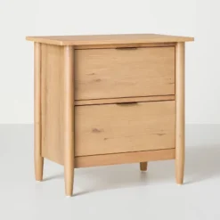 2-Drawer Wood Nightstand - Hearth & Hand™ With Magnolia -Baxton Studio Sales Store GUEST 7813b1a6 6873 41ca b140 736925a181e7