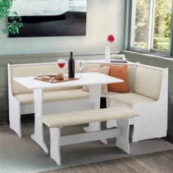 Penrose Storage Nook Dining Set - Linon -Baxton Studio Sales Store GUEST 7b108c90 195a 4248 bd3a 6d7d34ee6a1d