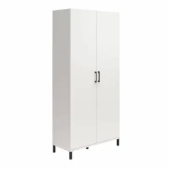 36" Vario 2 Door Wide Storage Cabinet White - Room & Joy -Baxton Studio Sales Store GUEST 7c1e6ec8 b429 4923 a9db e938795a6cfa