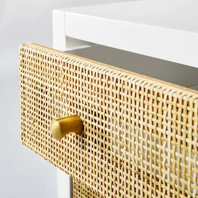 Springville 3 Drawer Nightstand White - Threshold™ Designed With Studio McGee 4 Springville 3 Drawer Nightstand White - Threshold™ Designed With Studio McGee - Image 4