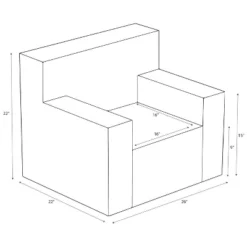 Modern Kids’ Chair - Pillowfort™ -Baxton Studio Sales Store GUEST 7e5d5e59 dbaa 4703 b8f2 fd7c1c9a2624