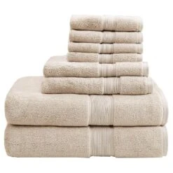 8pc Cotton Bath Towel Set -Baxton Studio Sales Store GUEST 807c9d84 6a12 447b 9b33 4eed60a1bc30