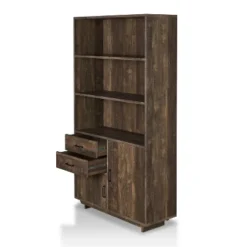 69.8" Tappan Bookcase With Cabinet Reclaimed Oak - HOMES: Inside + Out 10 69.8" Tappan Bookcase With Cabinet Reclaimed Oak - HOMES: Inside + Out -Baxton Studio Sales Store GUEST 864a616a ddd2 49d9 b2b9 c42fba9c9ec9