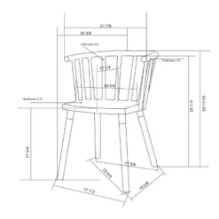 Set Of 2 Balboa Barrel Back Dining Chair - Threshold™ 11 Set Of 2 Balboa Barrel Back Dining Chair - Threshold™ -Baxton Studio Sales Store GUEST 86a6746e efe7 483c b549 552159a59841