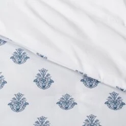 5pc Block Print With Border Comforter Bedding Set White/Blue - Threshold™ 9 5pc Block Print With Border Comforter Bedding Set White/Blue - Threshold™ -Baxton Studio Sales Store GUEST 87dd5d83 f936 452c b43a 910fde851cfd