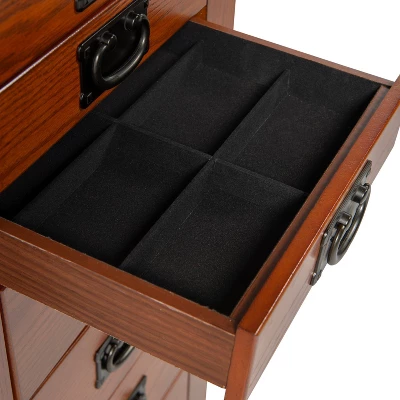 Delia Jewelry Armoire Brown - Powell Company 14 Delia Jewelry Armoire Brown - Powell Company - Image 14