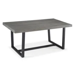 72" Modern Farmhouse Solid Wood Distressed Plank Top Dining Table - Saracina Home -Baxton Studio Sales Store GUEST 899fc0b6 94fc 4c87 bc9a 1ee592df1e6c