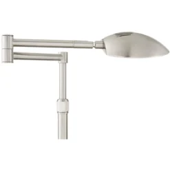 Possini Euro Design Eliptik Modern Desk Table Lamp 24 1/2" High Satin Nickel LED Swing Arm Adjustable Height For Bedroom Living Room Nightstand Office 10 Possini Euro Design Eliptik Modern Desk Table Lamp 24 1/2" High Satin Nickel LED Swing Arm Adjustable Height For Bedroom Living Room Nightstand Office -Baxton Studio Sales Store GUEST 8a7413ef 0643 4ac1 9f68 9f61cfe1a0ac