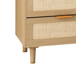 43.31" 6-Drawer Rattan Dresser For Living Room And Bedroom - ModernLuxe -Baxton Studio Sales Store GUEST 8c3dc10d 8e1a 467c 9771 770871223316