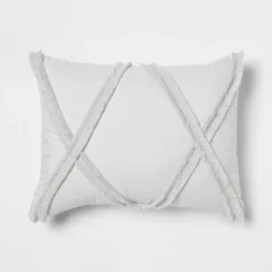 4pc Clipped Stripe Poms Comforter Bedding Set - Threshold™ 10 4pc Clipped Stripe Poms Comforter Bedding Set - Threshold™ -Baxton Studio Sales Store GUEST 8d139982 3828 47ac 895d 4255d7a3549e