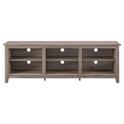 Transitional 6 Cubby Wood Open Storage Wood TV Stand For TVs Up To 80"- Saracina Home -Baxton Studio Sales Store GUEST 8dce3bb7 2788 4970 a5b6 b99a90dd62ca