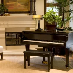 Hastings Home Tiffany Style Bankers LED Desk Lamp – 16" High, Dark Brown -Baxton Studio Sales Store GUEST 8e981d48 f045 479c 8cfc 454033900842