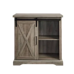 Tertia Industrial Accent Cabinet With Sliding X Barn Door - Saracina Home -Baxton Studio Sales Store GUEST 90ae8321 8453 41ff bc8b 20b43723ac4e