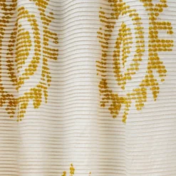 1pc 50"x84" Light Filtering Jacquard Curtain Panel Gold - Opalhouse™ Designed With Jungalow™ -Baxton Studio Sales Store GUEST 914fca59 4940 4a38 977a d369d522b944