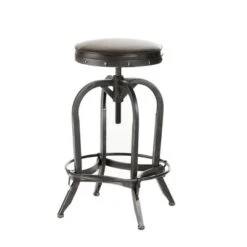 27.5" Gunner Swivel Barstool - Christopher Knight Home -Baxton Studio Sales Store GUEST 937dfb97 04f9 4837 8ee9 08ee1aeac2ec