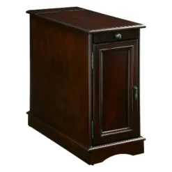 Gantzer 1 Drawer Side Table With USB Ports - HOMES: Inside + Out -Baxton Studio Sales Store GUEST 93bdee77 ad19 4844 95bf efda0ab94b94