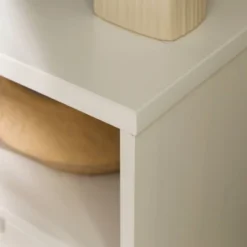 Cara Mid-Century Modern 3 Drawer Corner TV Stand For TVs Up To 58" - Saracina Home -Baxton Studio Sales Store GUEST 93d82664 945e 4f11 bfce e3f4fb0093c8