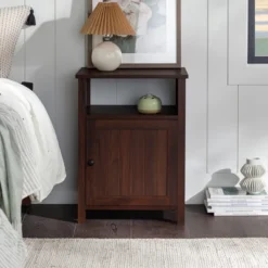 Georgia Single Door Storage Nightstand - Saracina Home 16 Georgia Single Door Storage Nightstand - Saracina Home -Baxton Studio Sales Store GUEST 94a76c8d b073 419f 9ead fe23e05656da