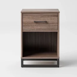 Mixed Material Nightstand - Room Essentials™ -Baxton Studio Sales Store GUEST 94c8f805 374f 42b3 8256 c686819f9937