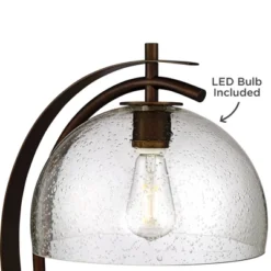 Possini Euro Design Modern Desk Lamps Set Of 2 With USB Port 22 1/2" High Bronze LED Clear Seeded Glass Shade For Bedroom Office 12 Possini Euro Design Modern Desk Lamps Set Of 2 With USB Port 22 1/2" High Bronze LED Clear Seeded Glass Shade For Bedroom Office -Baxton Studio Sales Store GUEST 94f8b08b 460e 4367 b974 fdf11d3b35a4