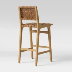 Ceylon Woven And Wood Barstool - Threshold™ -Baxton Studio Sales Store GUEST 97729f57 2dc0 4c9f 9157 318e2db4fc8f
