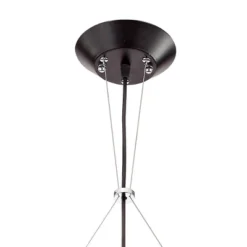 Possini Euro Design Planet Black Large Pendant Light 31 1/2" Wide Mid Century Modern White Glass For Dining Room House Foyer Kitchen Island Entryway -Baxton Studio Sales Store GUEST 985504dc aa49 4795 bbbc 7b6637a5bb32