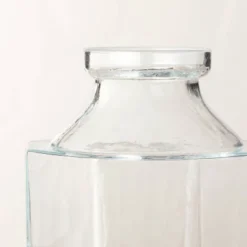 Octagonal Clear Glass Bottle Vase - Hearth & Hand™ With Magnolia -Baxton Studio Sales Store GUEST 99423c65 7cc3 45d1 a0be 06e5f32a1a79