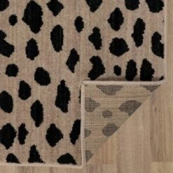 Daffodil Leopard Print Woven Rug - Threshold™ -Baxton Studio Sales Store GUEST 997151bc cc57 4950 b2c3 e8f967f38881