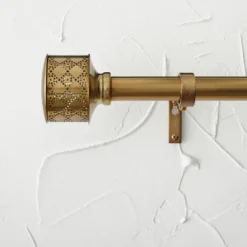 Pierced Drum Curtain Rod Brass - Opalhouse™ Designed With Jungalow™ 5 Pierced Drum Curtain Rod Brass - Opalhouse™ Designed With Jungalow™ -Baxton Studio Sales Store GUEST 99799094 1591 4a14 8c22 897f62e39ab5